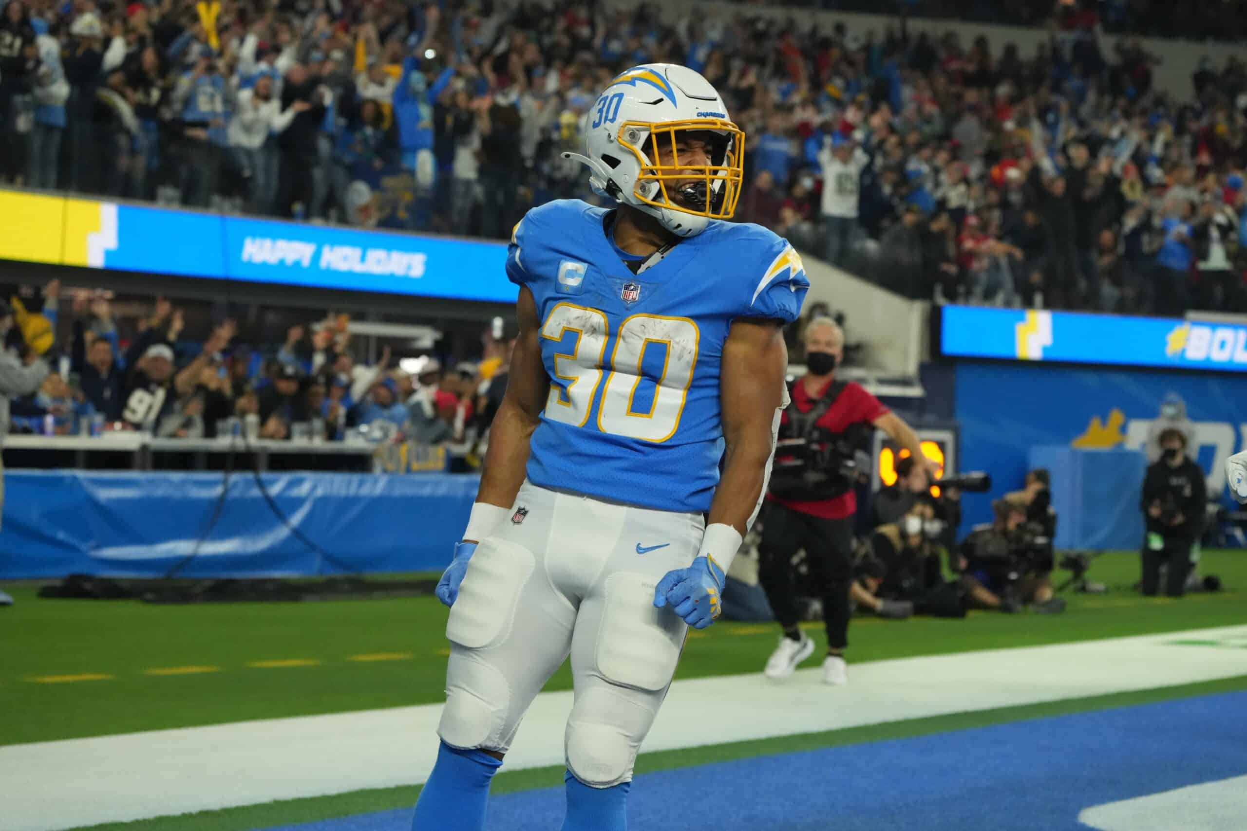 chargers powder blue pants