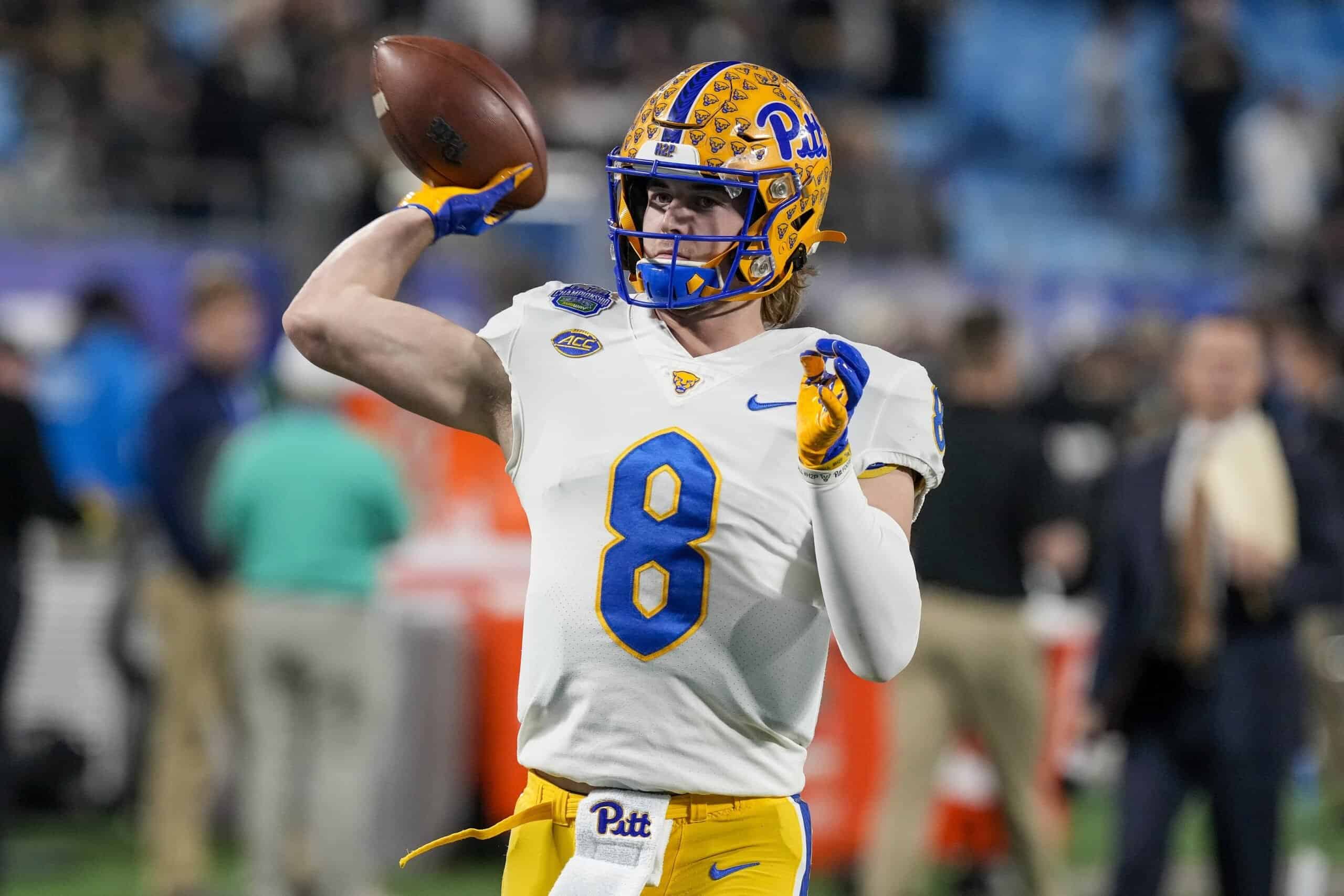 Pitt Panthers QB Kenny Pickett Will Not Attend 2022 NFL Draft - Sports  Illustrated Pittsburgh Panthers News, Analysis and More