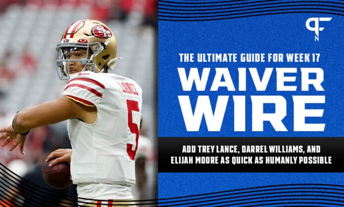 Waiver Wire Week 17: Players to Add Before the Fantasy Championship