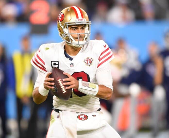 Jimmy Garoppolo injury update: Week 13 fantasy outlook for the San Francisco  49ers QB