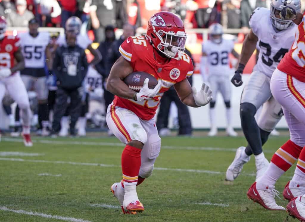 Fantasy Injury Report Clyde EdwardsHelaire, Miles Sanders, Austin