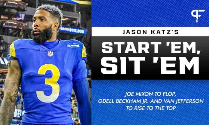 NFL Start 'Em, Sit 'Em Week 16: Joe Mixon to flop, Odell Beckham Jr. and  Van Jefferson to rise to the top