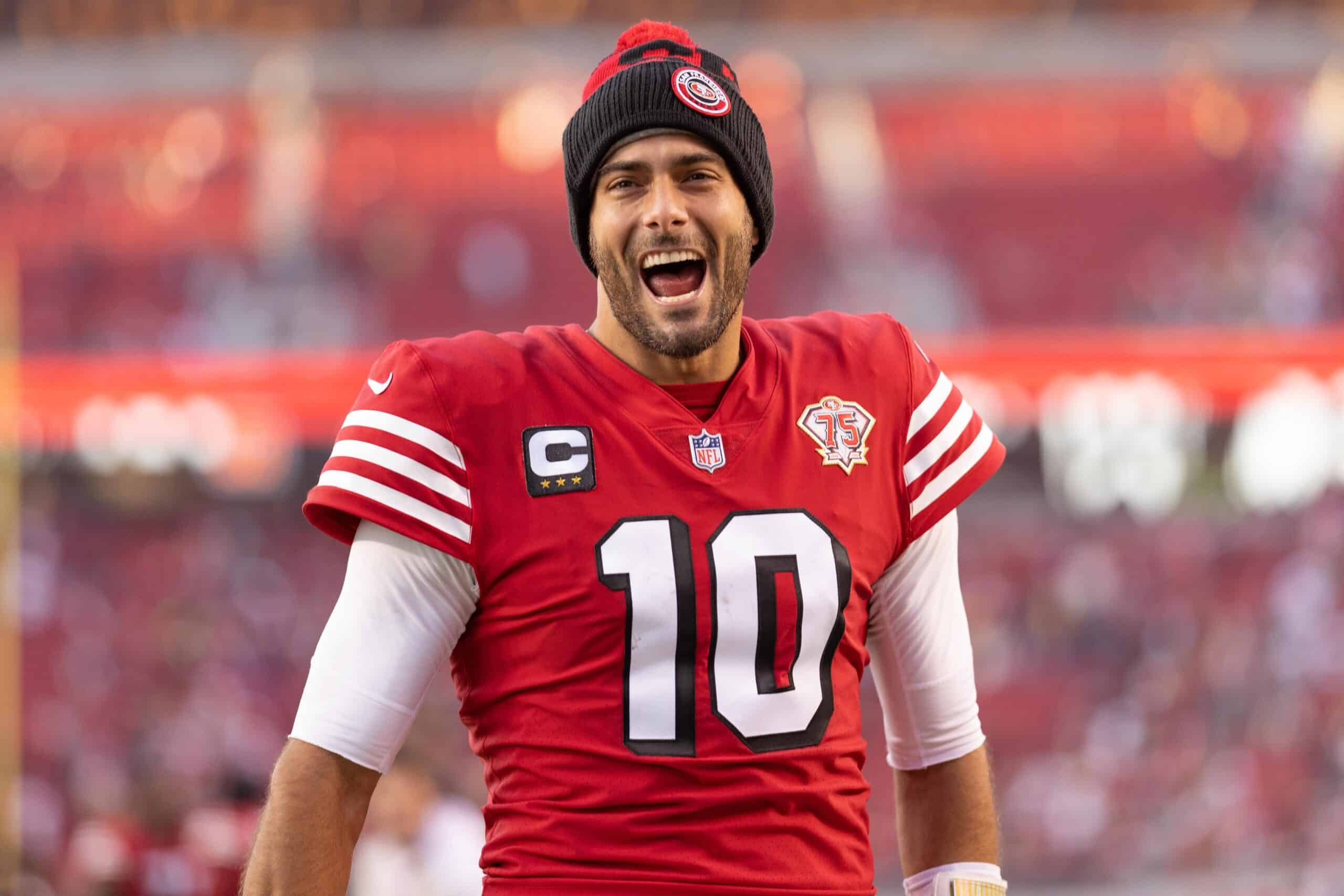 Jimmy Garoppolo 'needs to be on the next flight' to Steelers?