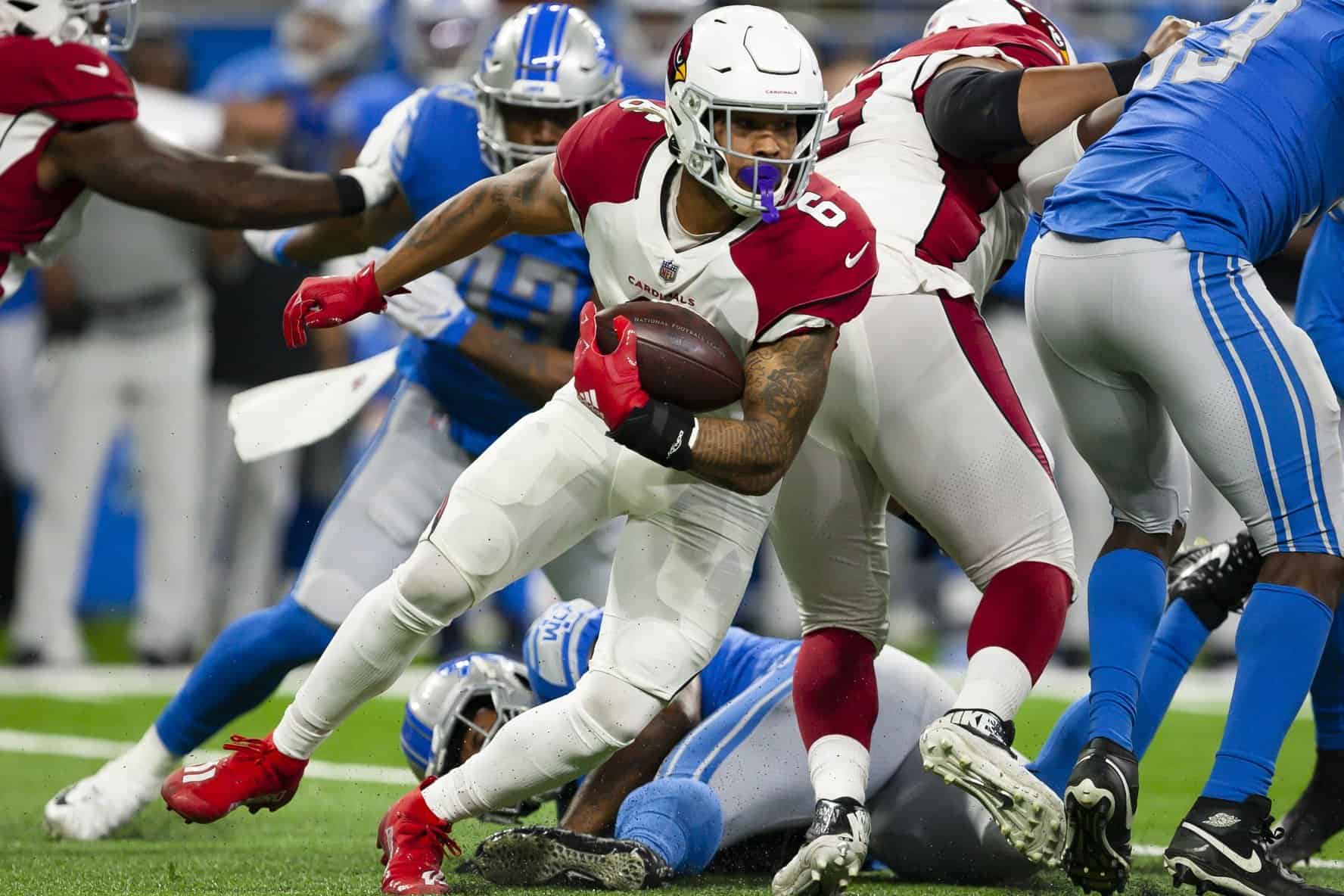 Cardinals go without injured James Conner in second half vs. Raiders