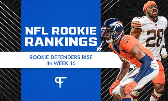 NFL Rookie Rankings: Ranking the Top 10 Rookies Going Into Week 16