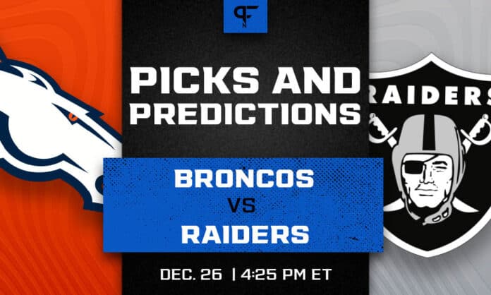 Denver Broncos vs. Las Vegas Raiders picks, predictions NFL Week 4