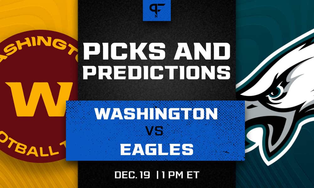 Philadelphia Eagles vs. Washington Football Team picks, predictions