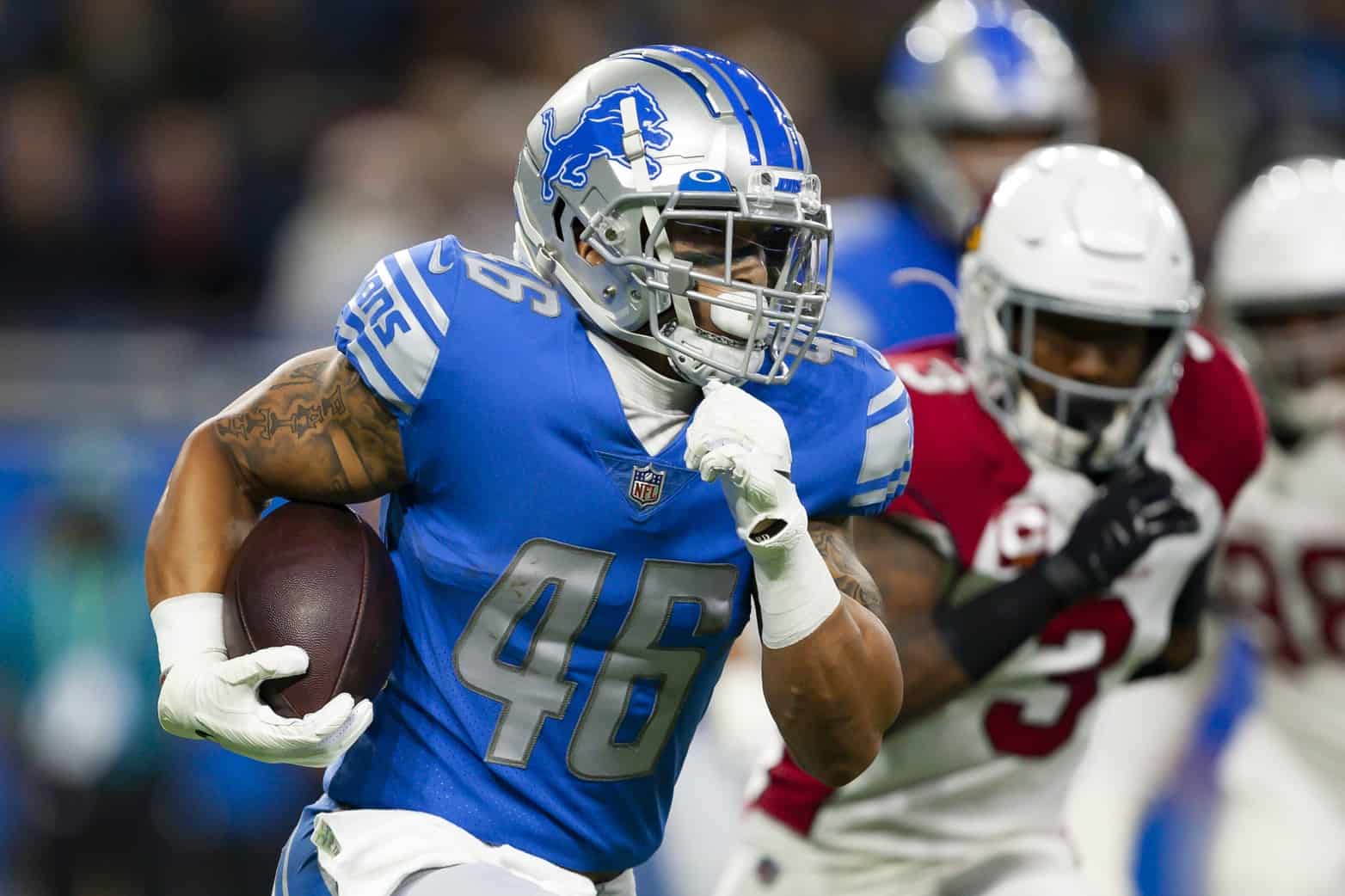 Lions get mixed bag of Amon-Ra St. Brown, TJ Hockenson injury updates