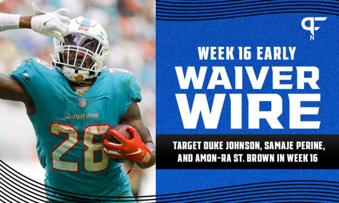 Waiver Wire Week 16: 13 Players to Add Heading Into the Fantasy Football  Playoffs