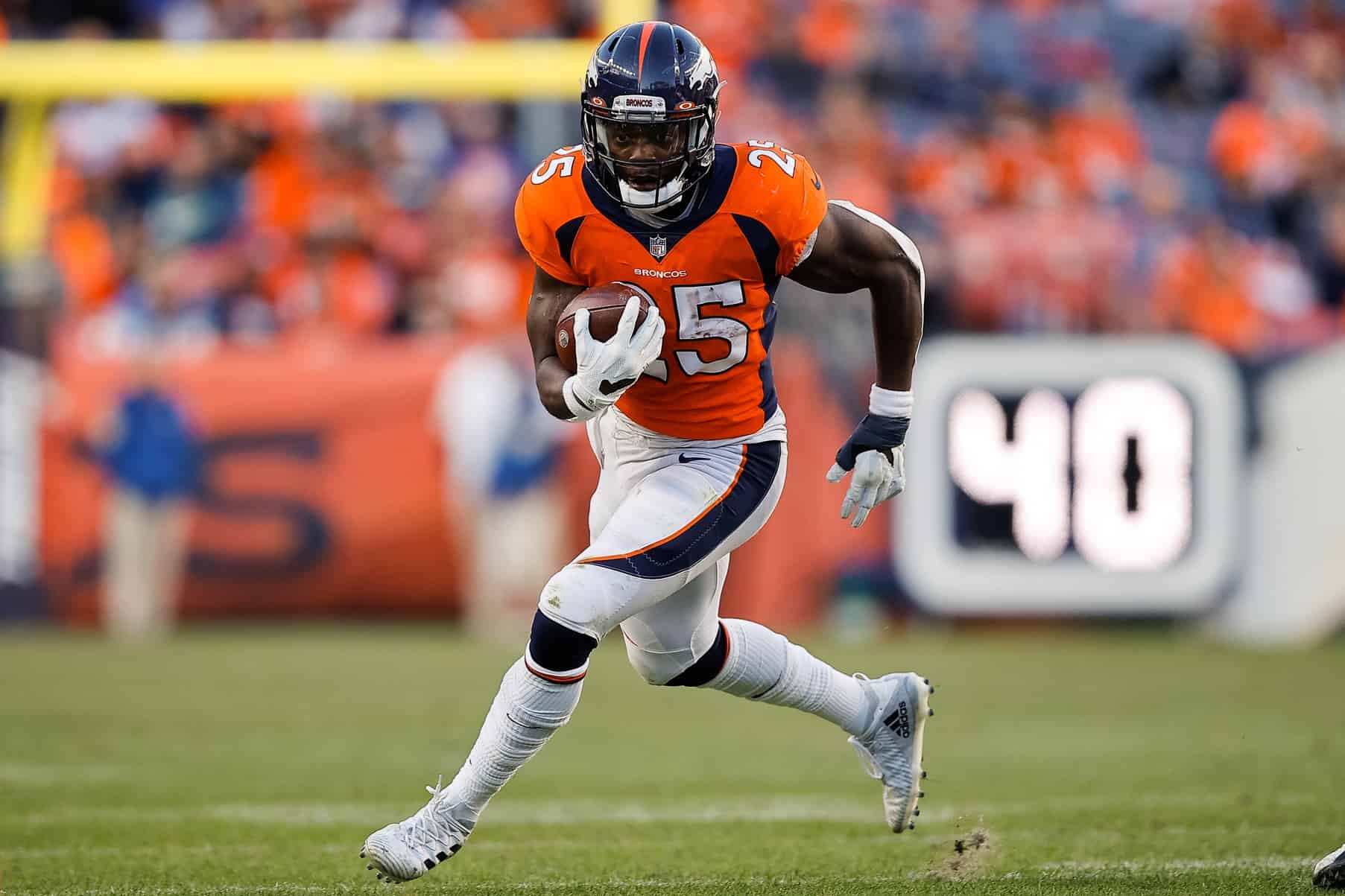 Broncos vs. Dolphins Player Props, Javonte Williams, Sunday