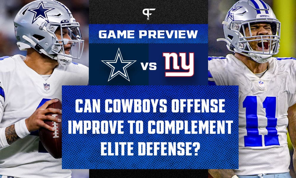 Cowboys Game Today: Cowboys vs Giants injury report, spread, over