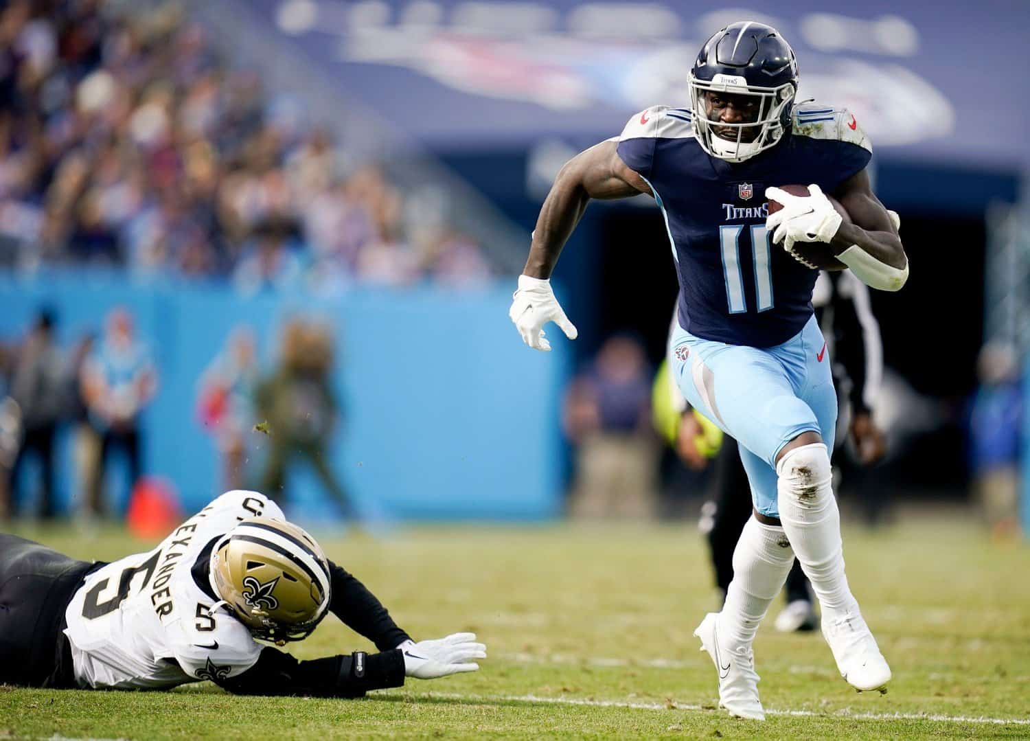 Titans' A.J. Brown expected to play vs. Jaguars despite missing  back-to-back practices, per report 