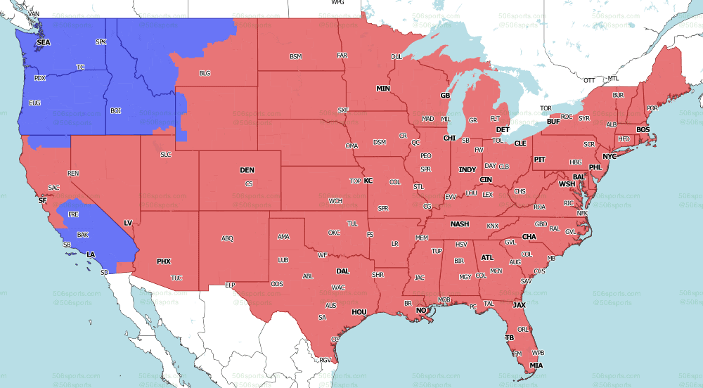 FOX late NFL TV map week 15 2021