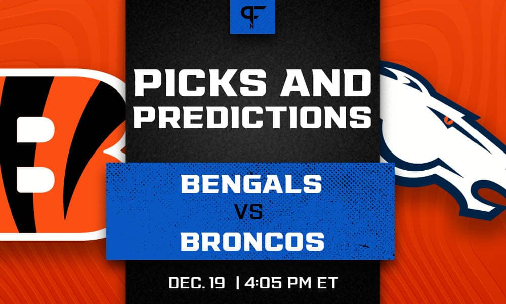 Denver Broncos vs. Cincinnati Bengals betting odds for Week 15