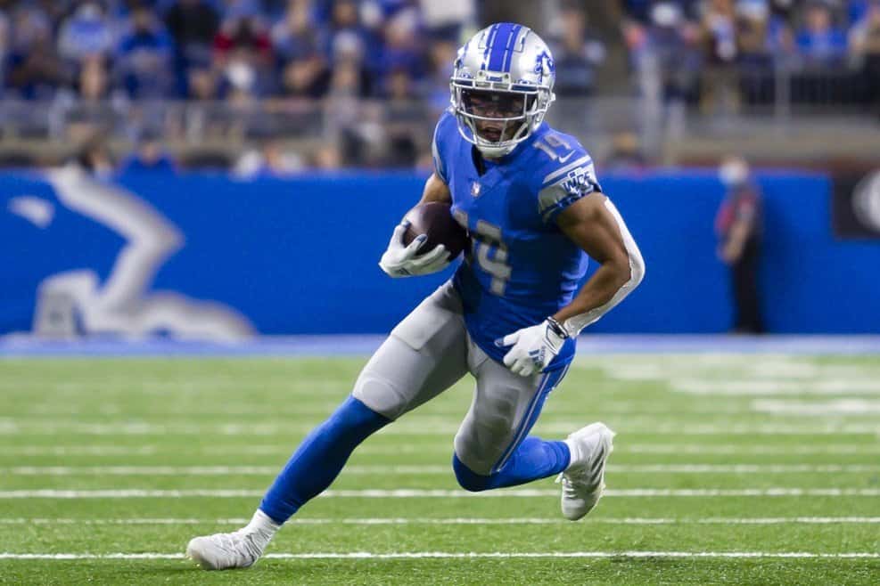 Amon-ra St. Brown fantasy advice: Start or sit the Lions WR in Week 1  fantasy football leagues - DraftKings Network