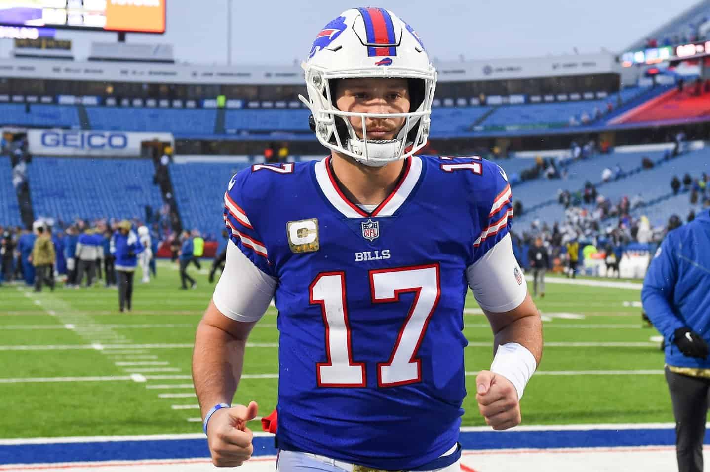 Bills' Josh Allen in walking boot after Bucs game; How serious is