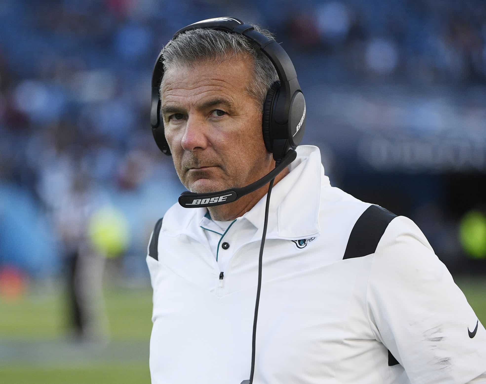 Jaguars fire head coach Urban Meyer