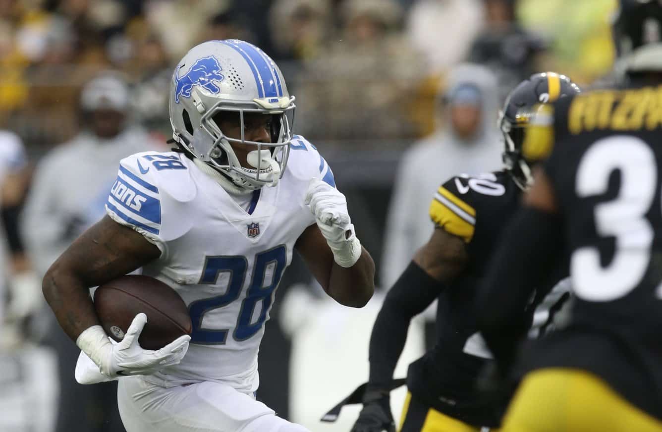 Craig Reynolds, Godwin Igwebuike fantasy football start/sit advice: What to  do with Lions RBs in Week 15 - DraftKings Network