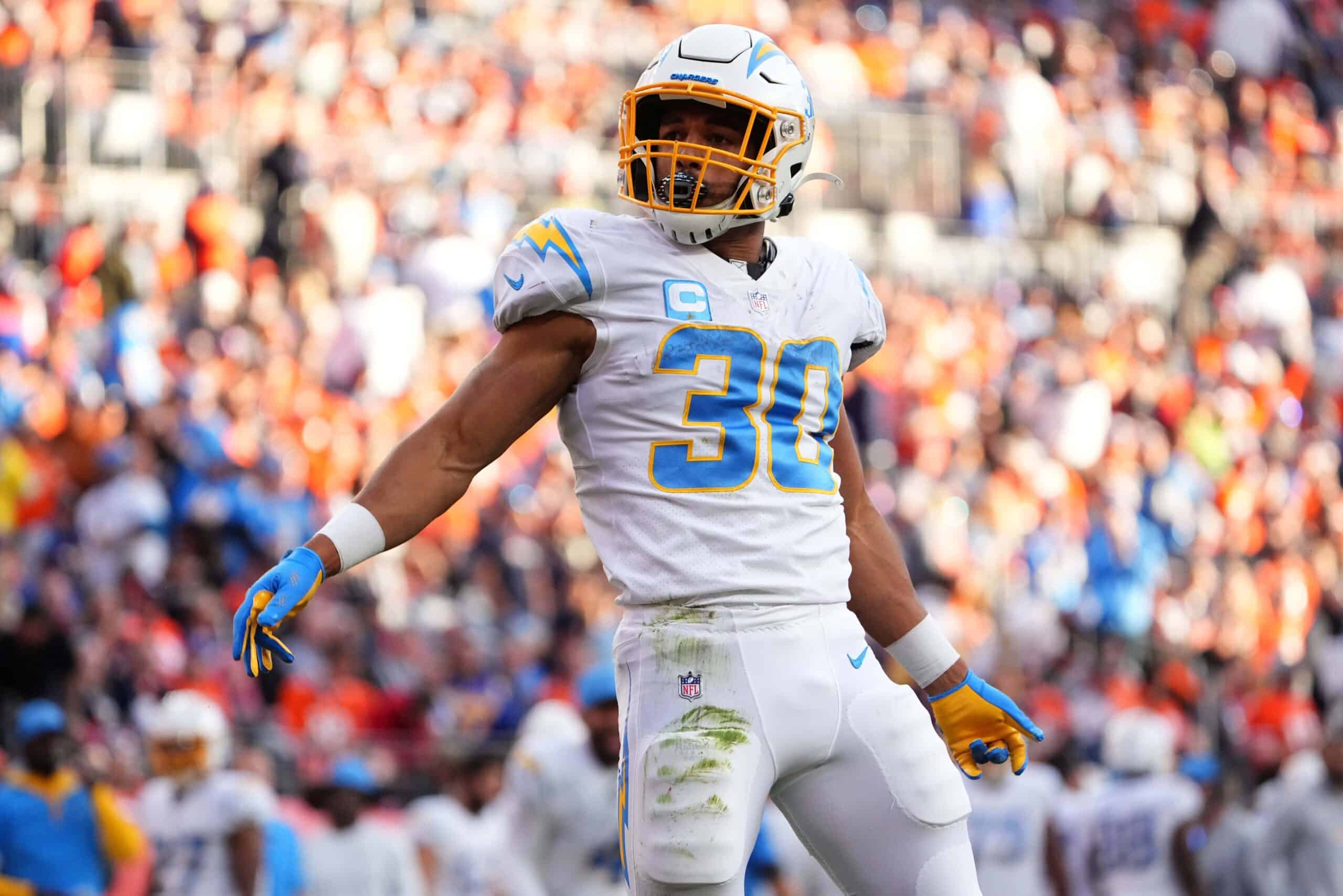 Chargers hopeful Austin Ekeler (hip) can play vs. Patriots - The