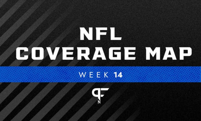 NFL Coverage Map Week 14: TV schedule for FOX, CBS broadcasts