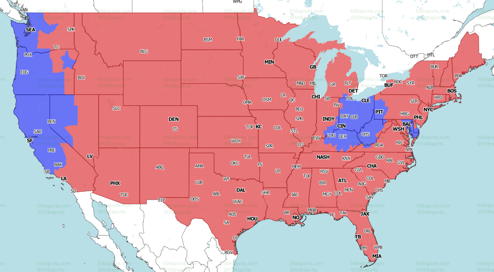 CBS late NFL tv map for Week 14 2021