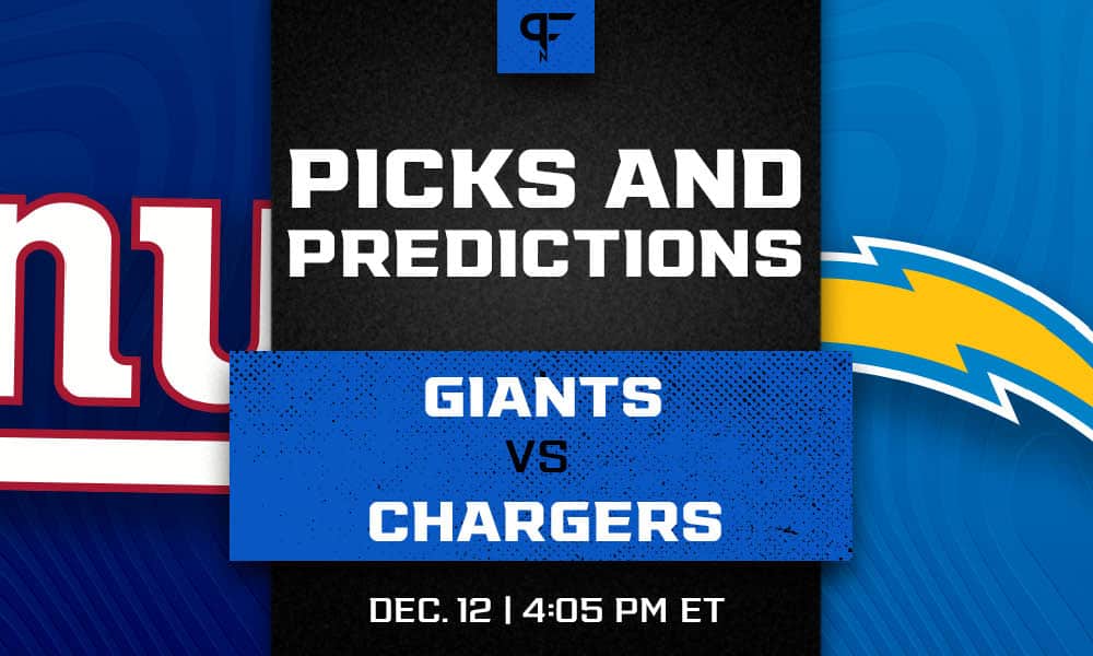 New York Giants at Los Angeles Chargers on December 12, 2021