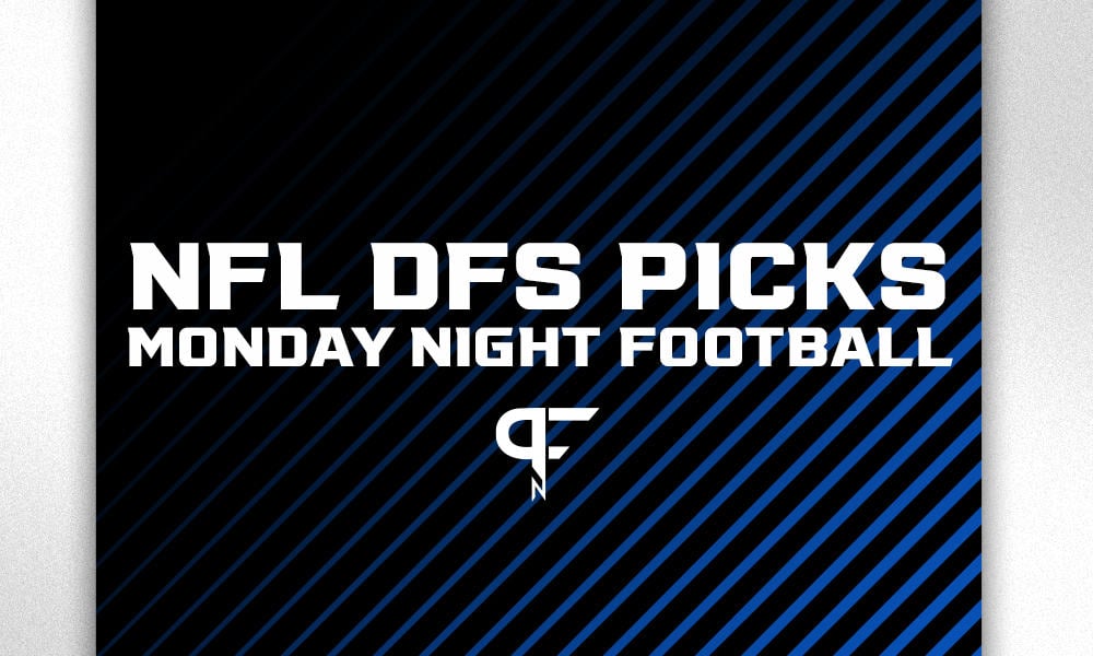 Monday Night Football DFS/DraftKings lineup advice for Bills vs. Patriots