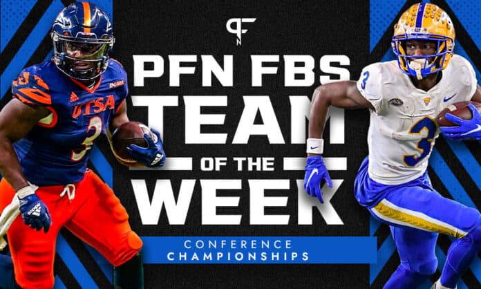 College Football Conference Championships: PFF Team of the Week