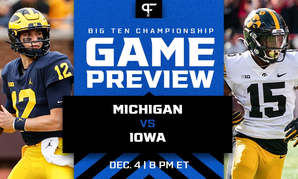 Michigan vs. Iowa live stream, watch online, TV, Big Ten Championship Game  kickoff time, prediction, pick 