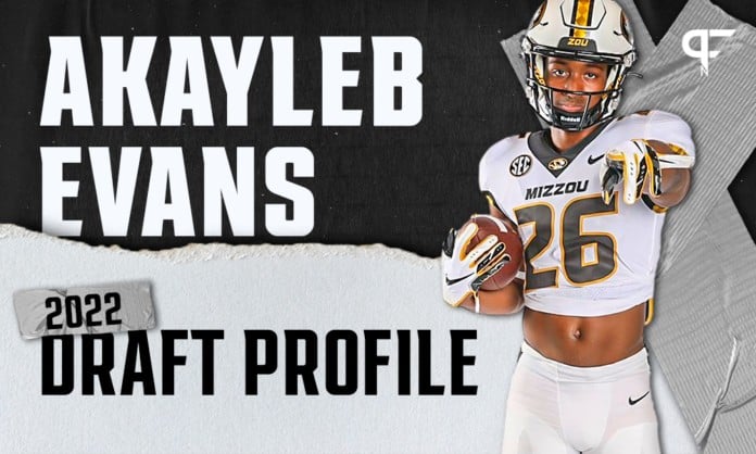 Akayleb Evans, Missouri CB | NFL Draft Scouting Report