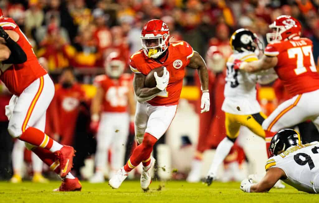 Jerick McKinnon NFL Player Prop Preview, Chiefs vs. Bills