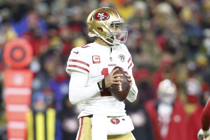 Is Jimmy Garoppolo playing today vs. the Rams?