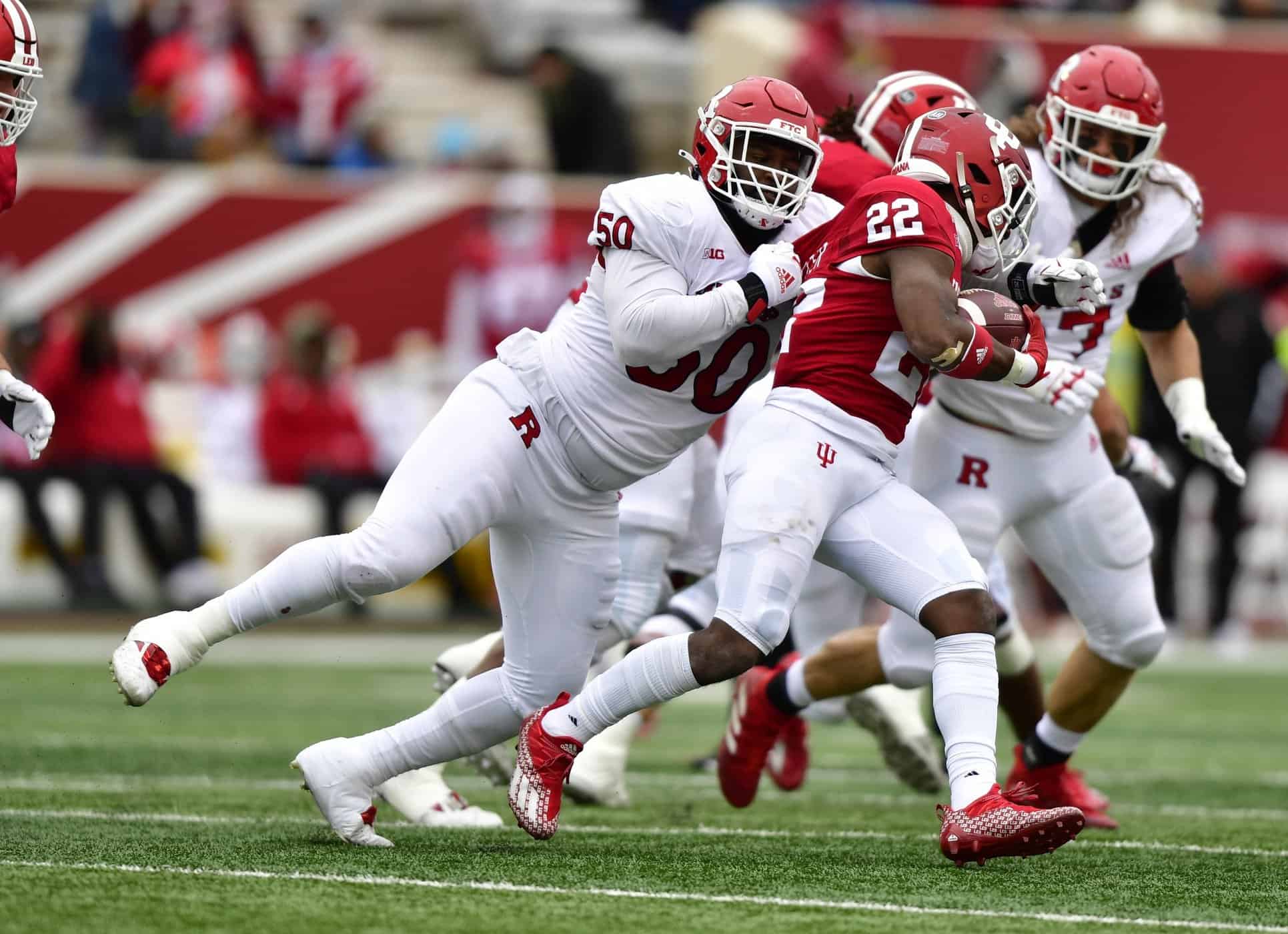 A real Rutgers man, Julius Turner draws from Aaron Donald and