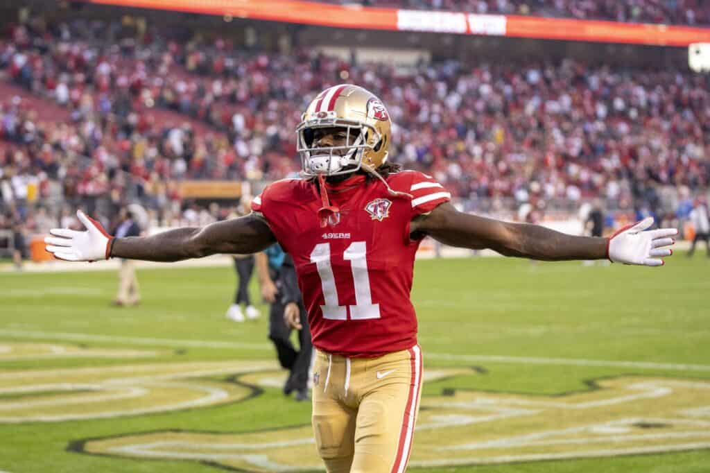 Brandon Aiyuk player prop bets for 49ers vs. Cowboys, NFL Playoffs