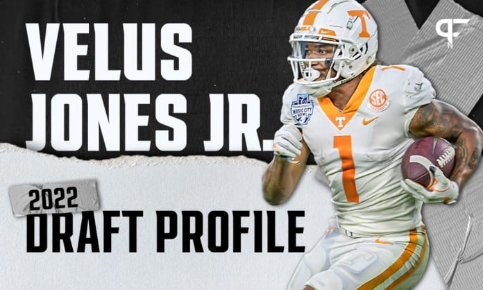 Velus Jones Jr., Tennessee WR | NFL Draft Scouting Report