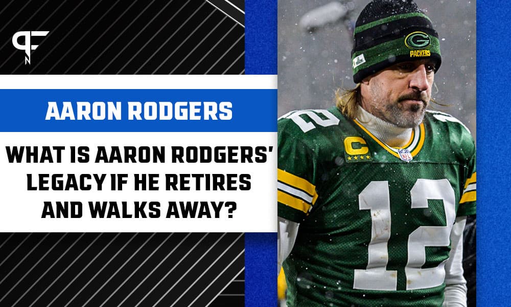 If that was it, was Aaron Rodgers' career in Green Bay a