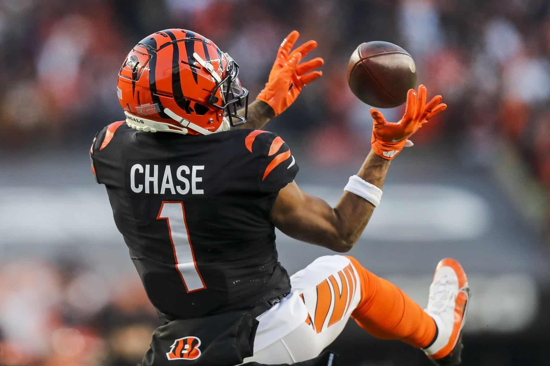 Bengals vs. Ravens Player Props, Ja'Marr Chase, Week 18