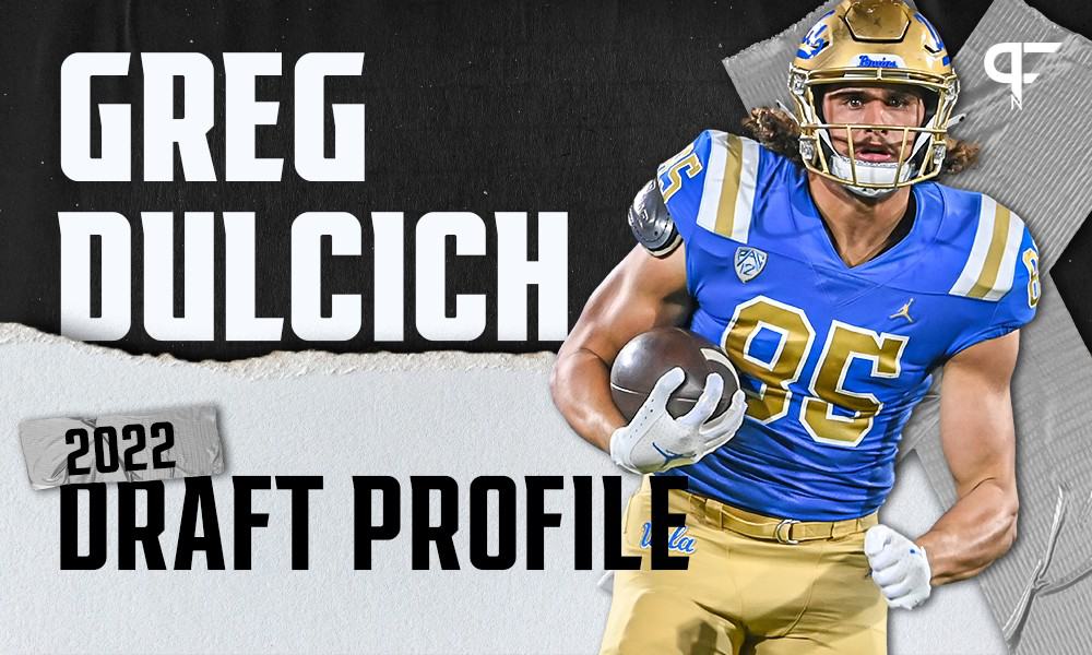 2022 NFL Draft: Tight end Greg Dulcich, UCLA, Round 3, Pick 80