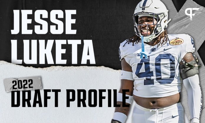 Jesse Luketa, Penn State OLB | NFL Draft Scouting Report