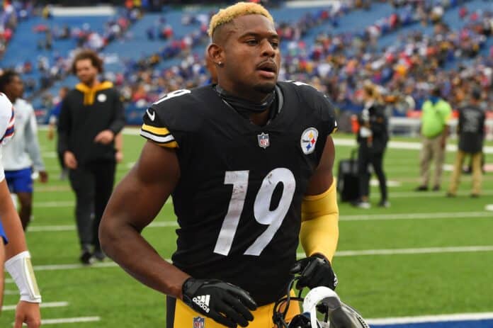 Is JuJu Smith-Schuster playing tonight vs. the Chiefs?