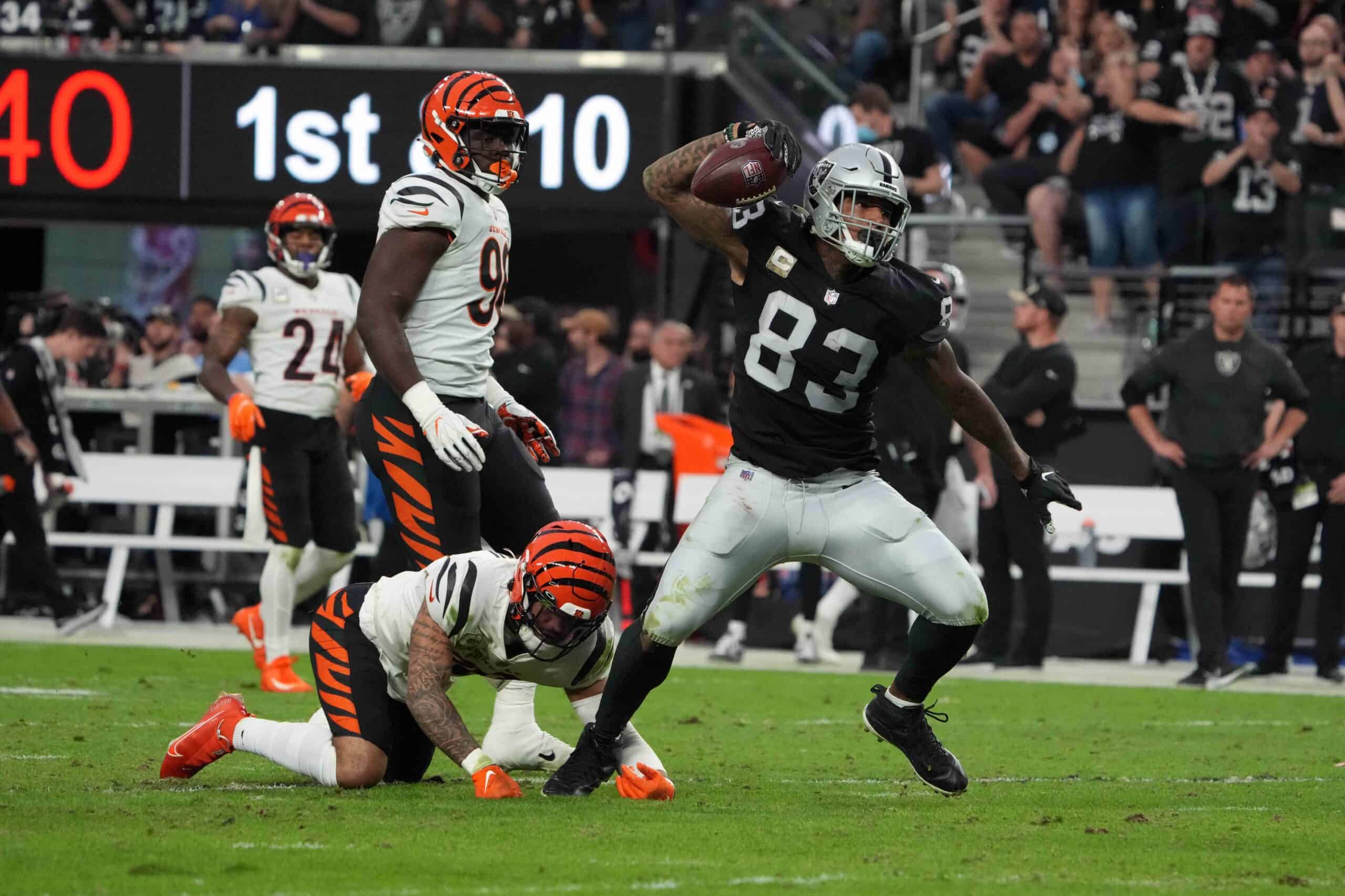 Raiders vs. Bengals DraftKings DFS Picks: Tee Higgins, Darren