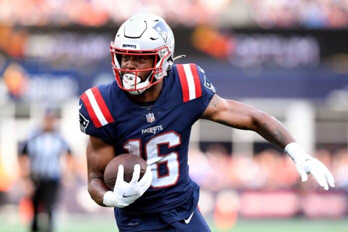 Is Jakobi Meyers playing today vs. the Bills?