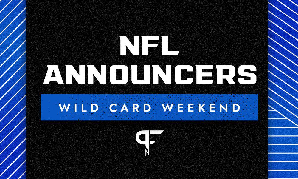 NFL playoff announcing schedule: Wild Card TV broadcasters, announcers