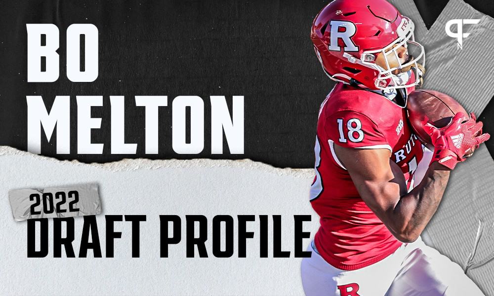 Bo Melton, Rutgers WR  NFL Draft Scouting Report