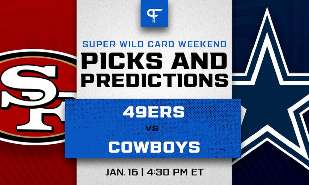 Dallas Cowboys vs. San Francisco 49ers predictions for NFL playoffs