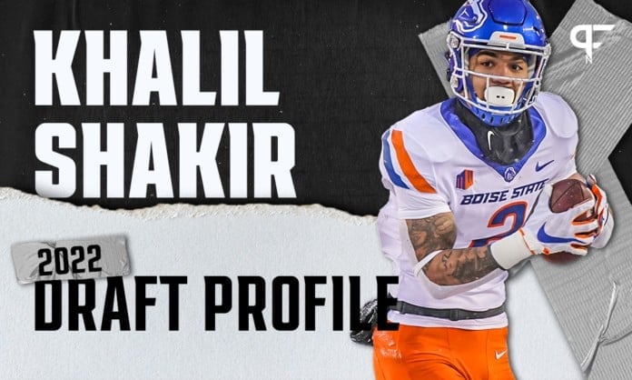Khalil Shakir, Boise State WR | NFL Draft Scouting Report