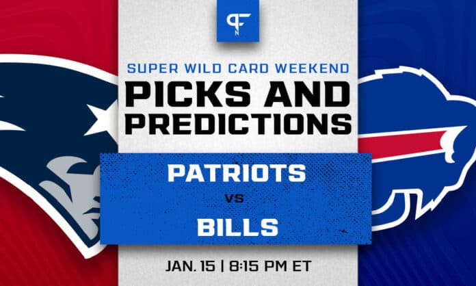 Patriots vs. Bills Prediction, Odds: AFC East rivals meet on Wild Card Weekend