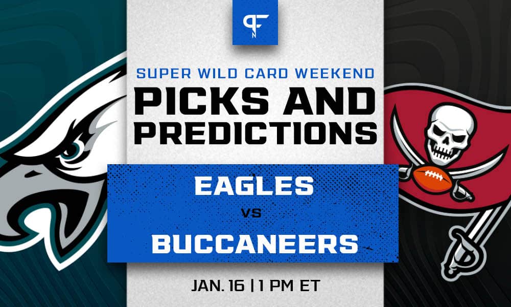 Eagles versus Buccaneers: Wild Card Weekend injuries, spread, schedule