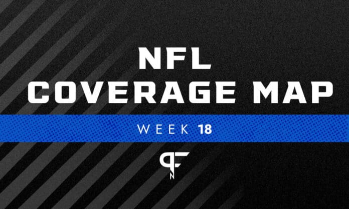 NFL Coverage Map Week 18: TV schedule for FOX, CBS broadcasts