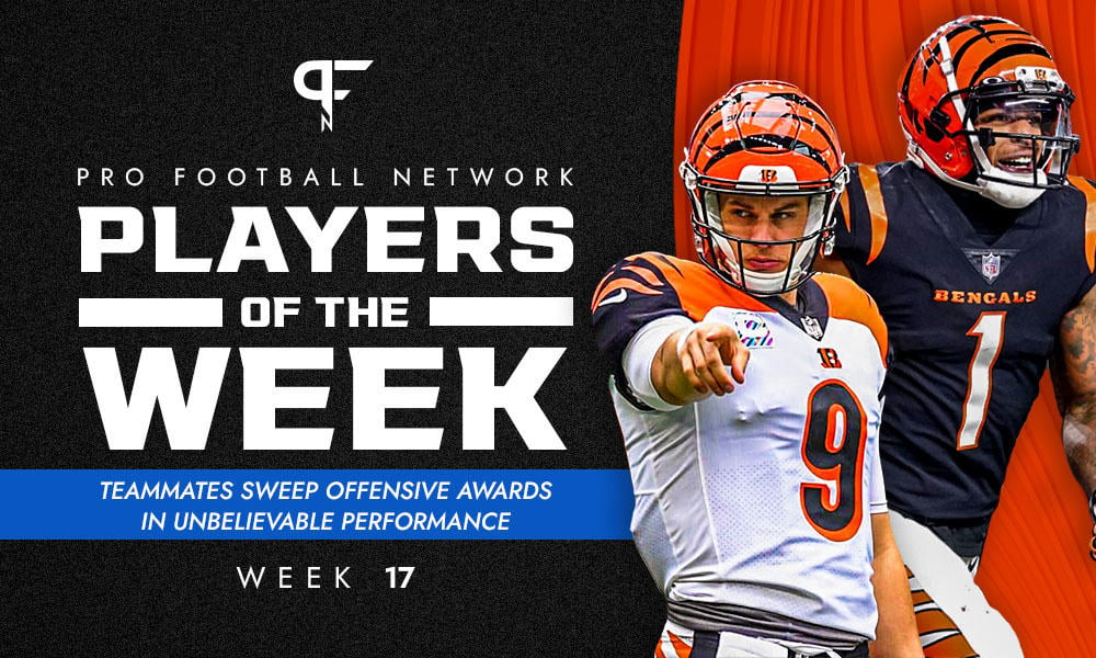 Bengals' Joe Burrow named AFC Offensive Player of the Week